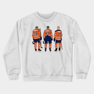 the big 3 from edmonton Crewneck Sweatshirt